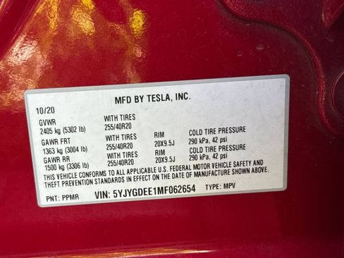 Used 2021 Tesla Model Y Long Range AWD/4WD image 19