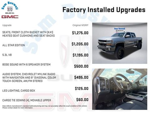 Used 2017 Chevrolet Silverado 1500 LT w/ All Star Edition AWD/4WD image 4