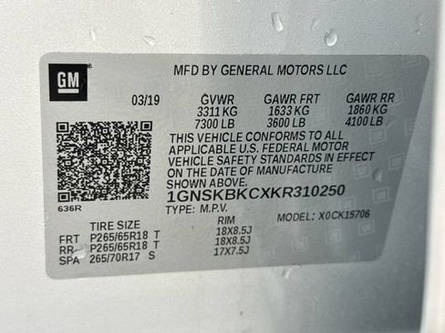 Used 2019 Chevrolet Tahoe LT AWD/4WD image 19