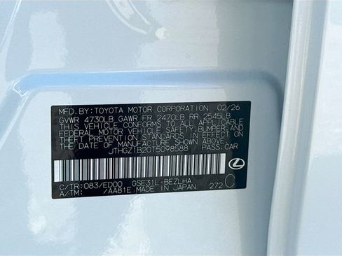 New 2026 Lexus IS 350 F Sport RWD image 42