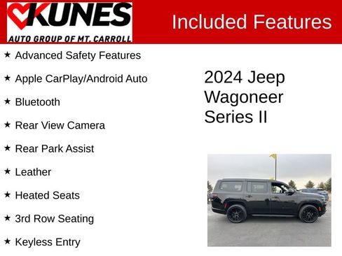 Used 2024 Jeep Wagoneer Series II AWD/4WD image 3
