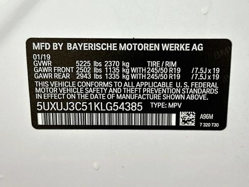 Used 2019 BMW X4 xDrive30i w/ Driving Assistance Package AWD/4WD image 33