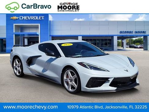 Used 2022 Chevrolet Corvette Stingray Premium Cpe w/ Z51 Performance Package RWD image 1