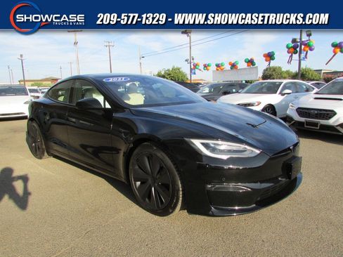 Used 2021 Tesla Model S Long Range AWD/4WD image 1