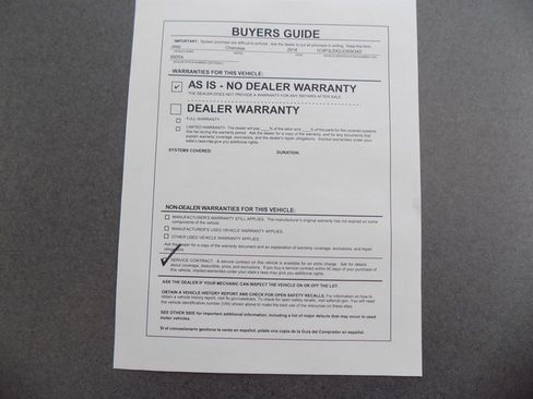 Certified 2018 Jeep Cherokee Limited w/ Technology Group image 39