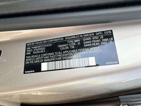 New 2026 Volvo XC90 B5 Core w/ Protection Package image 21