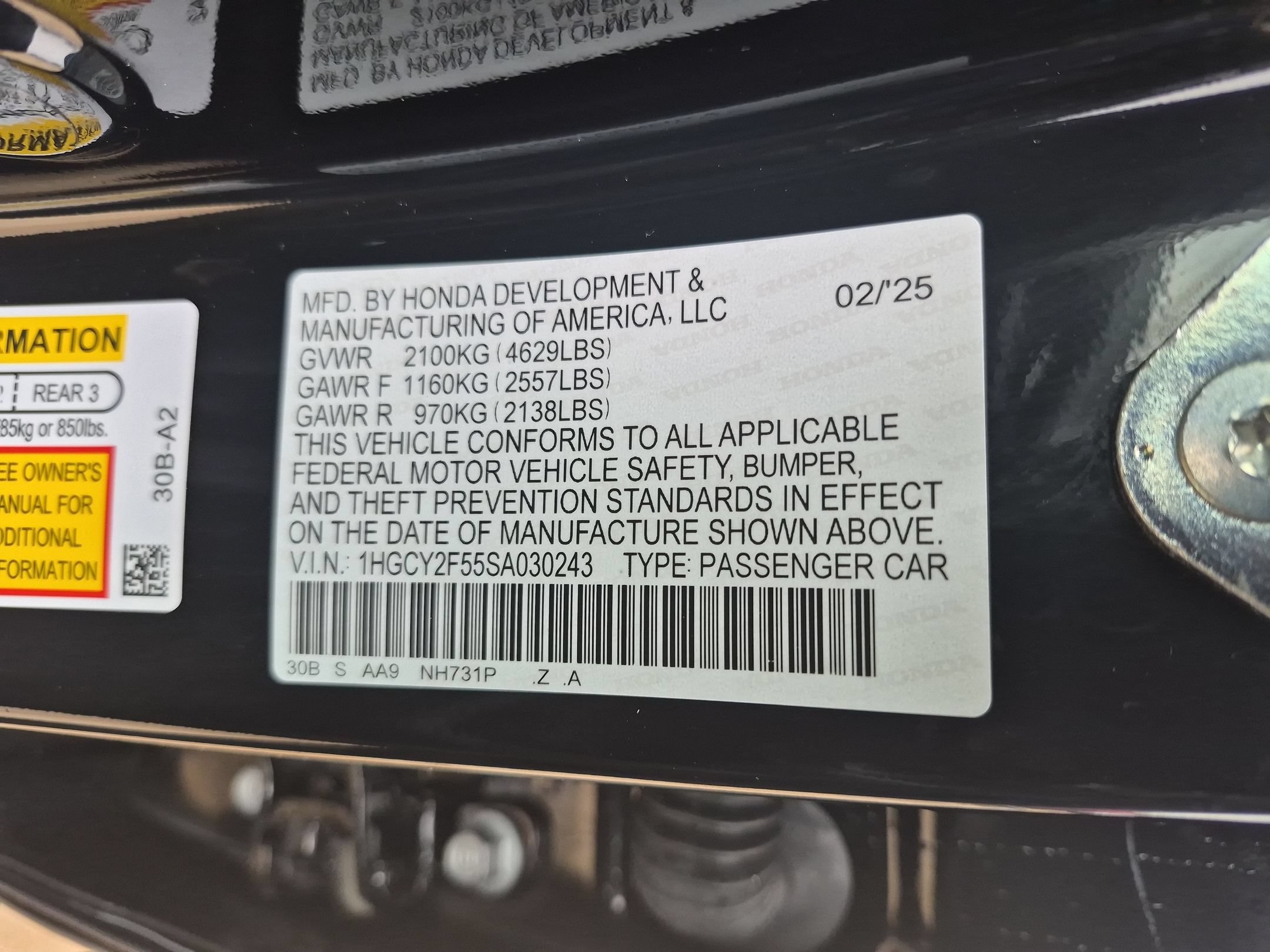 Used 2025 Honda Accord Sport image 34