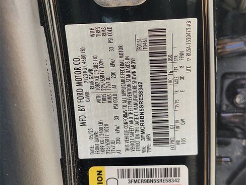 Certified 2025 Ford Bronco Sport Big Bend w/ Convenience Package image 33