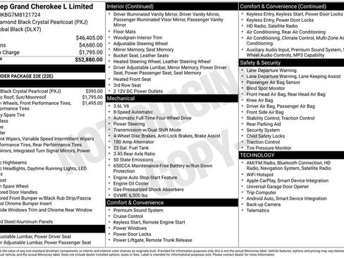 Used 2021 Jeep Grand Cherokee L Limited AWD/4WD image 17