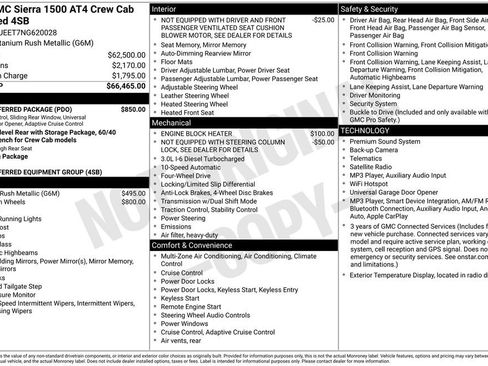 Used 2022 GMC Sierra 1500 AT4 w/ AT4 Preferred Package AWD/4WD image 43
