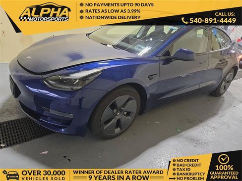 Used 2022 Tesla Model 3 Long Range AWD/4WD image 1
