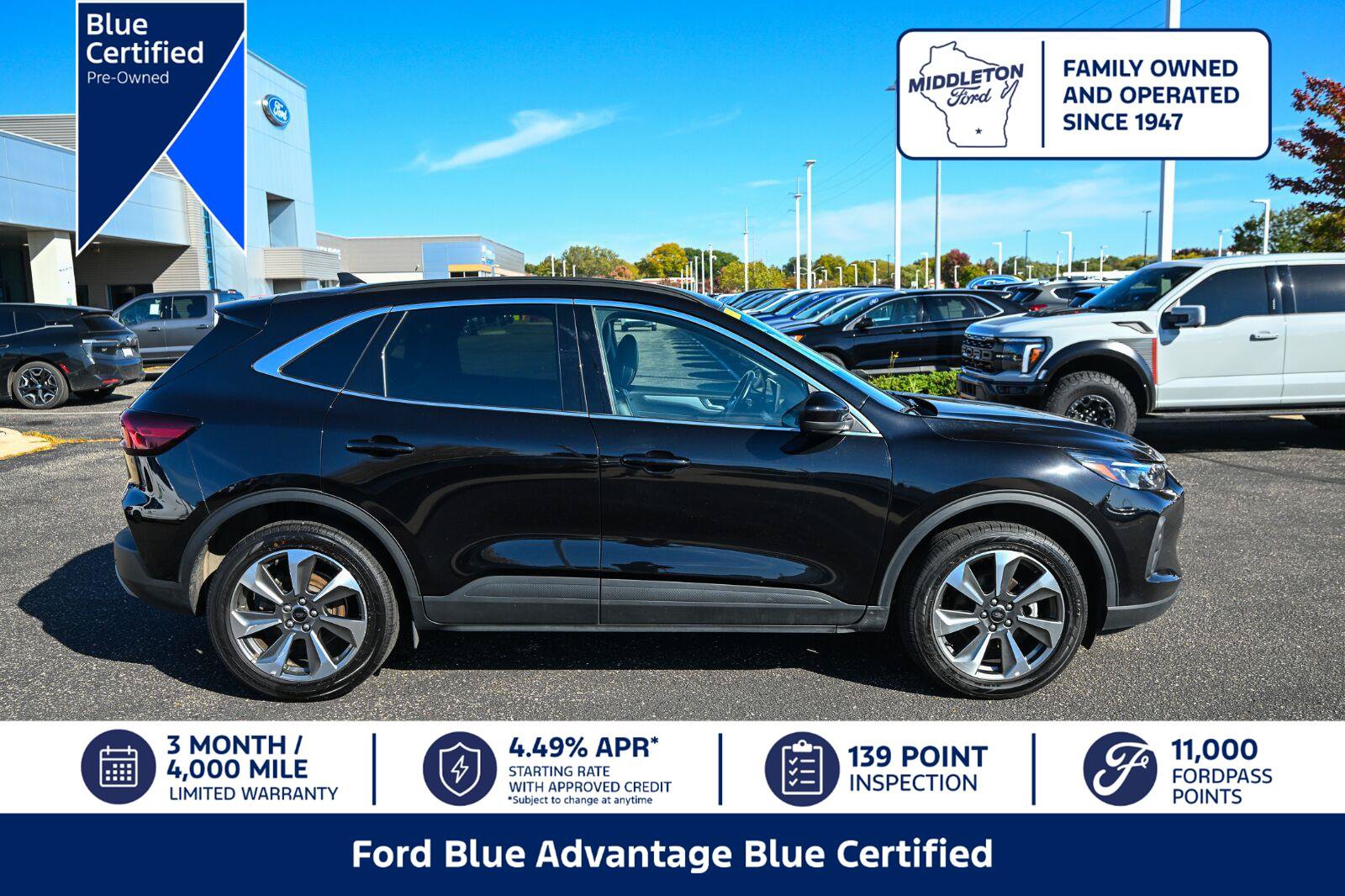 Certified 2025 Ford Escape Platinum AWD/4WD image 1