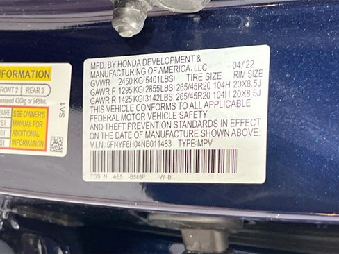 Used 2022 Honda Passport Elite image 33