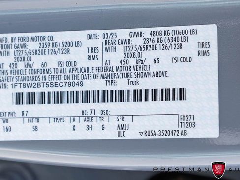 Used 2025 Ford F250 Lariat w/ Lariat Ultimate Package AWD/4WD image 50