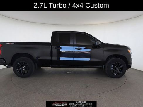 Used 2024 Chevrolet Silverado 1500 Custom w/ Turbomax Blackout Package image 23