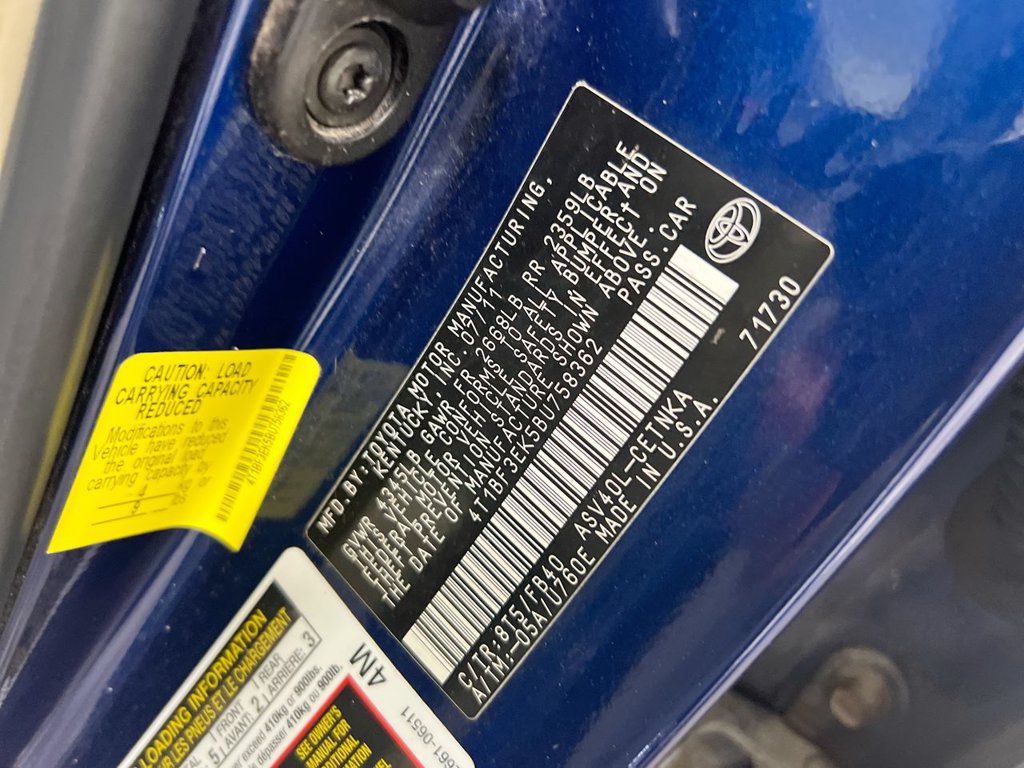Used 2011 Toyota Camry LE w/ LE Extra-Value Pkg FWD image 25