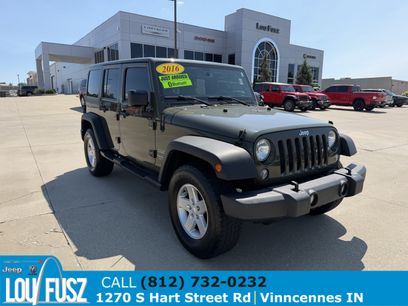 Used 2016 Jeep Wrangler Unlimited Sport w/ Quick Order Package 24S