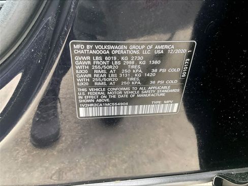 Used 2021 Volkswagen Atlas SE image 33