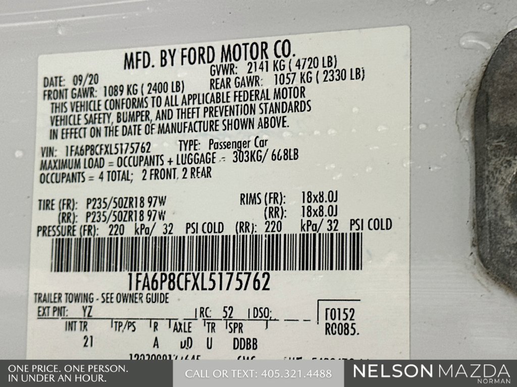 Used 2020 Ford Mustang GT RWD image 30
