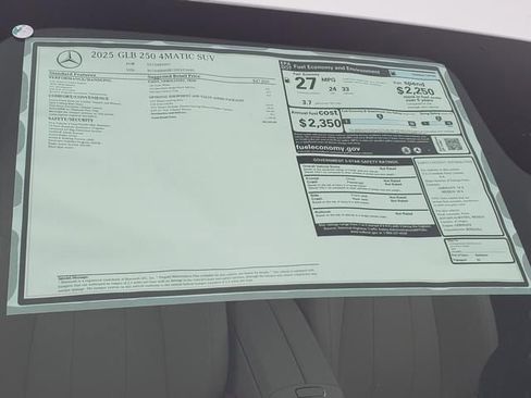 New 2025 Mercedes-Benz GLB 250 GLB 250 image 32