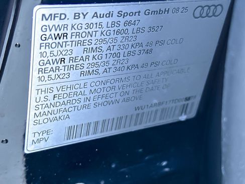 New 2026 Audi RS Q8 performance image 27