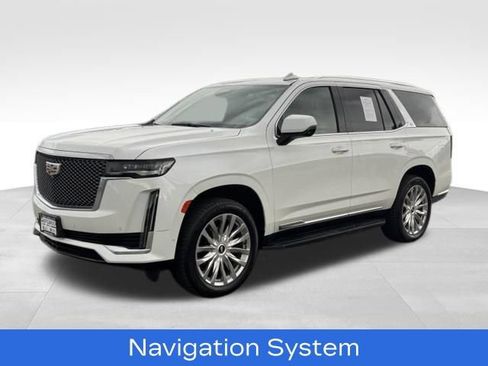 Certified 2021 Cadillac Escalade Premium Luxury w/ Driver Assist Tech Package AWD/4WD image 1