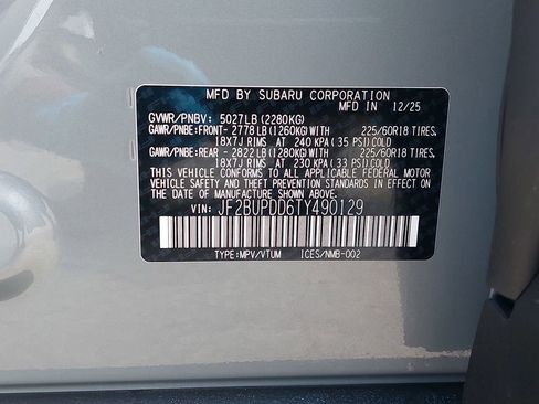 New 2026 Subaru Outback Limited w/ Premium/Limited Package 2 AWD/4WD image 32