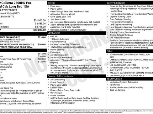 New 2026 GMC Sierra 2500 Pro w/ Convenience Package AWD/4WD image 2