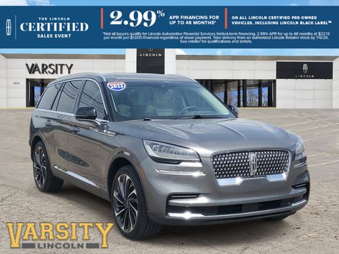 Certified 2023 Lincoln Aviator Reserve w/ Equipment Group 201A AWD/4WD image 1