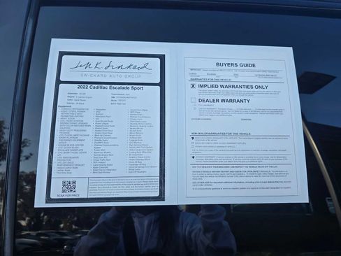 Used 2022 Cadillac Escalade Sport Platinum w/ Heavy-Duty Trailer Package image 20