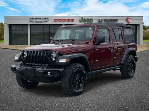 Certified 2021 Jeep Wrangler Unlimited Willys image 33