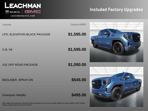 Certified 2024 GMC Sierra 1500 Elevation w/ LPO, Elevation Black Package AWD/4WD image 11