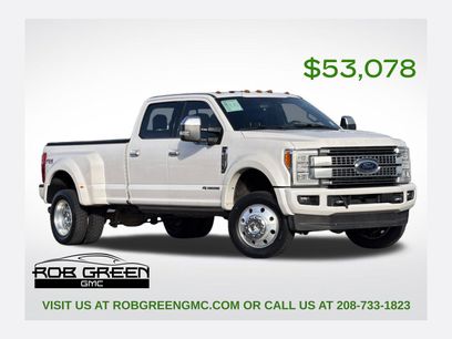 Used 2017 Ford F450 Platinum w/ Platinum Ultimate Package