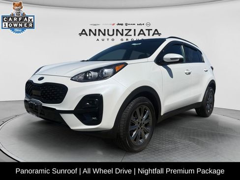 Certified 2022 Kia Sportage Nightfall Edition w/ Nighfall AWD Premium Package image 1