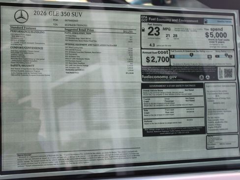 Used 2026 Mercedes-Benz GLE 350 4MATIC image 36
