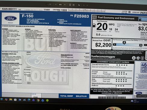 Used 2023 Ford F150 XLT w/ Equipment Group 302A High AWD/4WD image 33