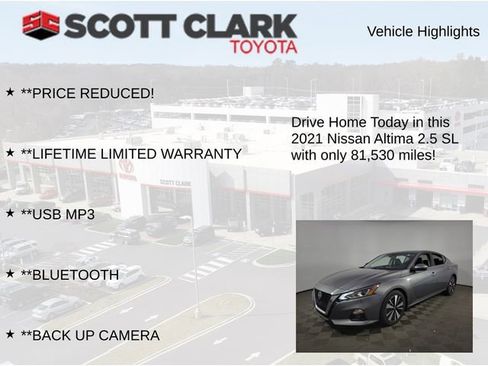 Used 2021 Nissan Altima 2.5 SL image 13