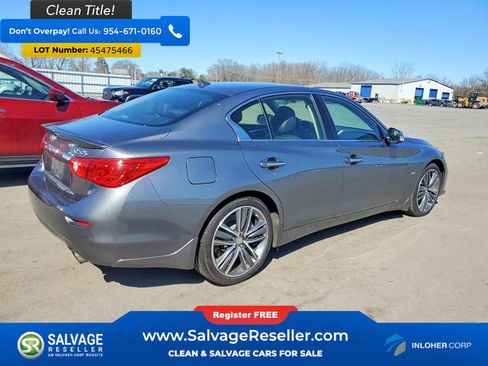 Used 2016 INFINITI Q50 Sport AWD/4WD image 4