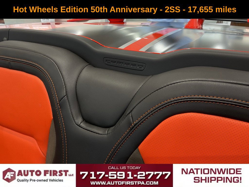 Used 2018 Chevrolet Camaro SS w/ Hot Wheels Edition RWD image 16