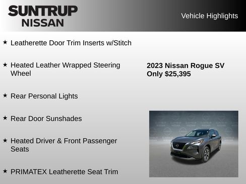 Used 2023 Nissan Rogue SV w/ SV Premium B Package AWD/4WD image 21