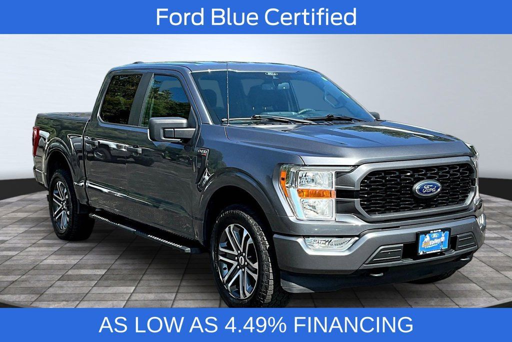 Certified 2021 Ford F150 XL w/ STX Appearance Package AWD/4WD image 1