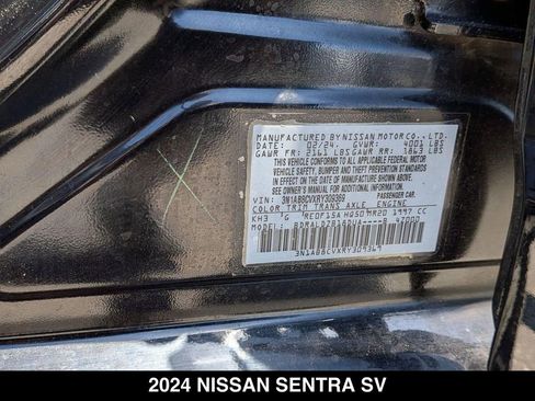 Used 2024 Nissan Sentra SV FWD image 24