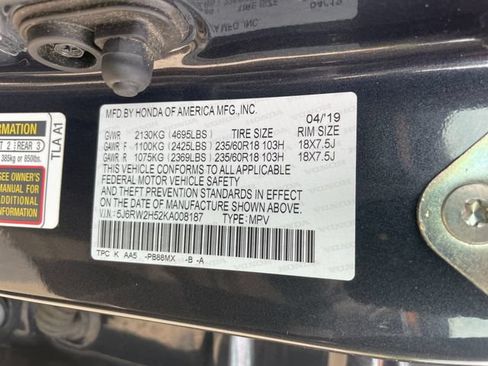 Used 2019 Honda CR-V EX image 26