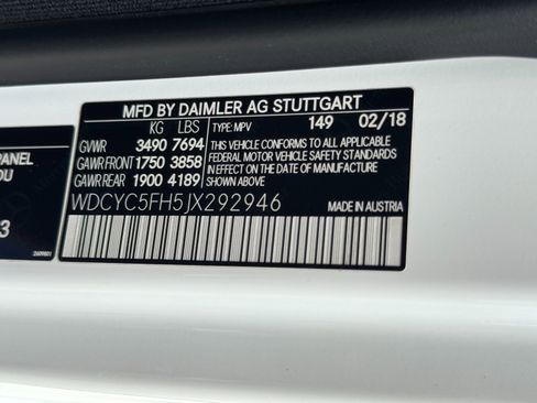 Used 2018 Mercedes-Benz G 550 Squared image 48