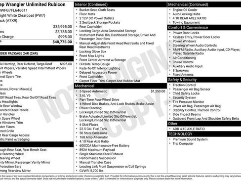 Used 2015 Jeep Wrangler Unlimited Rubicon image 11