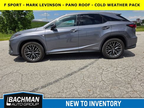 Used 2021 Lexus RX 450h F Sport w/ Cold Weather Package (CT) AWD/4WD image 2