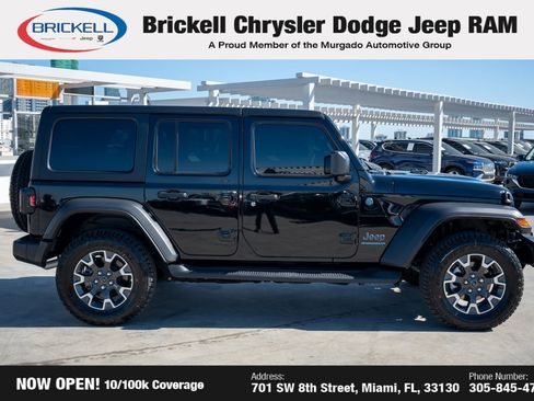 Used 2025 Jeep Wrangler Unlimited Sport S 4xe w/ LED Headlamp & Fog Lamp Group image 4