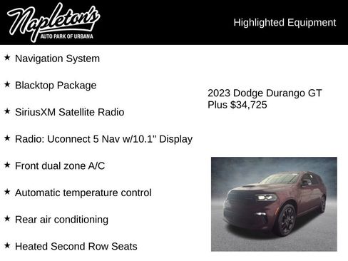 Used 2023 Dodge Durango GT AWD/4WD image 4