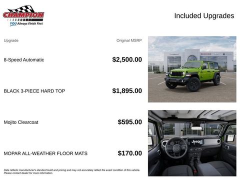 New 2026 Jeep Wrangler Unlimited Sport AWD/4WD image 6