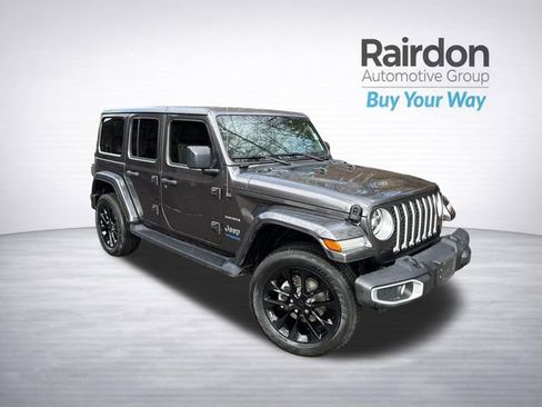 Used 2021 Jeep Wrangler Unlimited Sahara w/ Cold Weather Group image 1